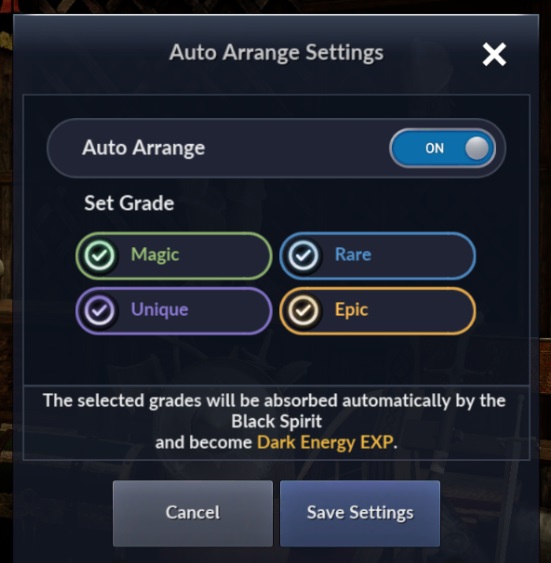 Auto Arrange