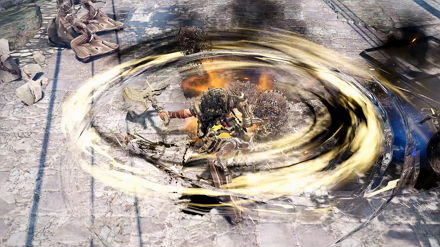 Giant combat video