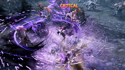Sorceress combat video