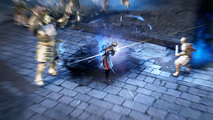 Blade combat video